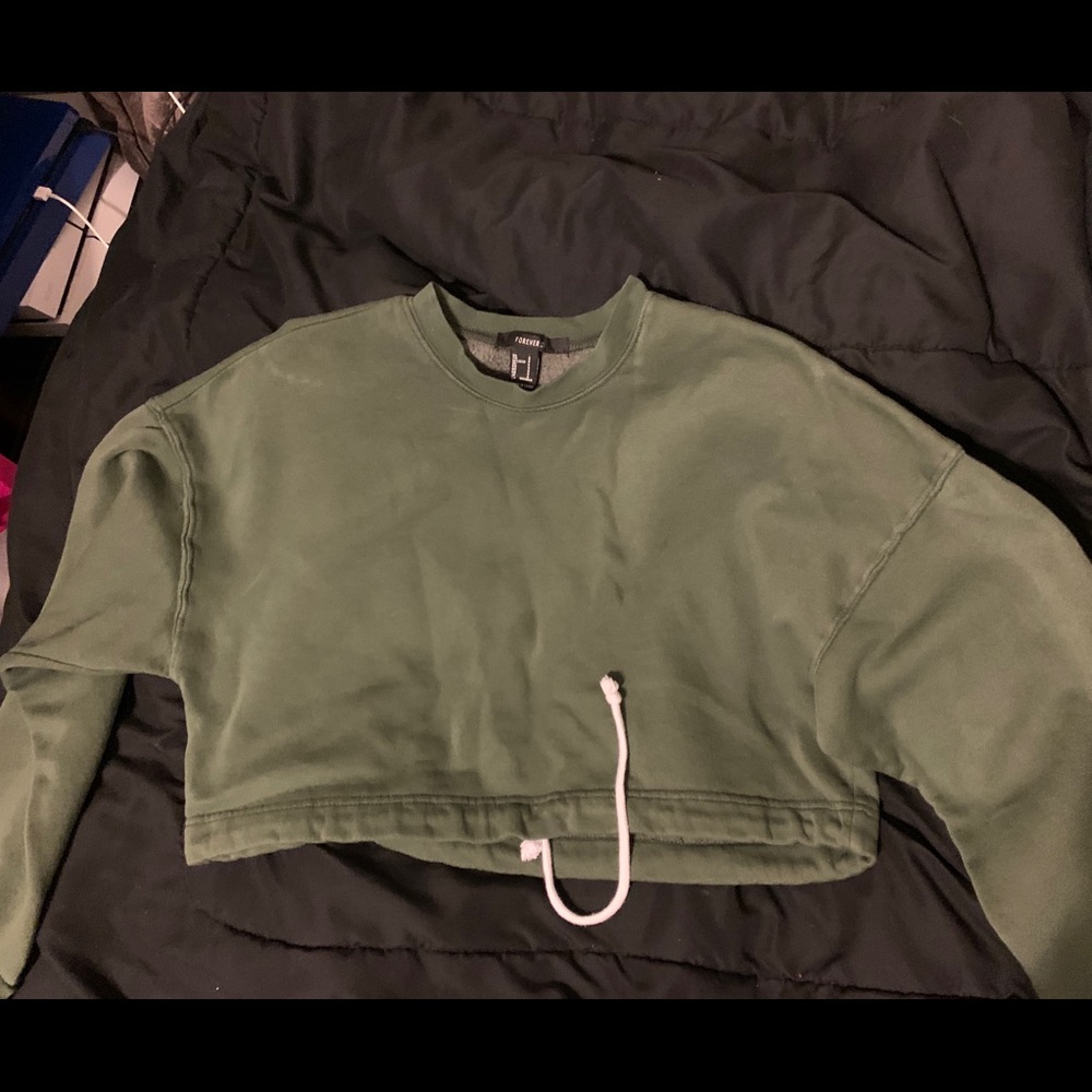 Cropped F21 Sweater